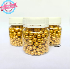 Torta Dekor Dekorativne perle I - ZLATNI MIX 50g